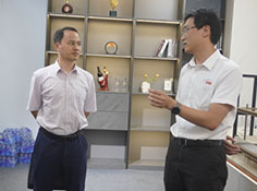 清遠(yuǎn)市委組織部副部長(zhǎng)楊勇一行蒞臨鈦美鋁業(yè)調(diào)研人才培養(yǎng)工作